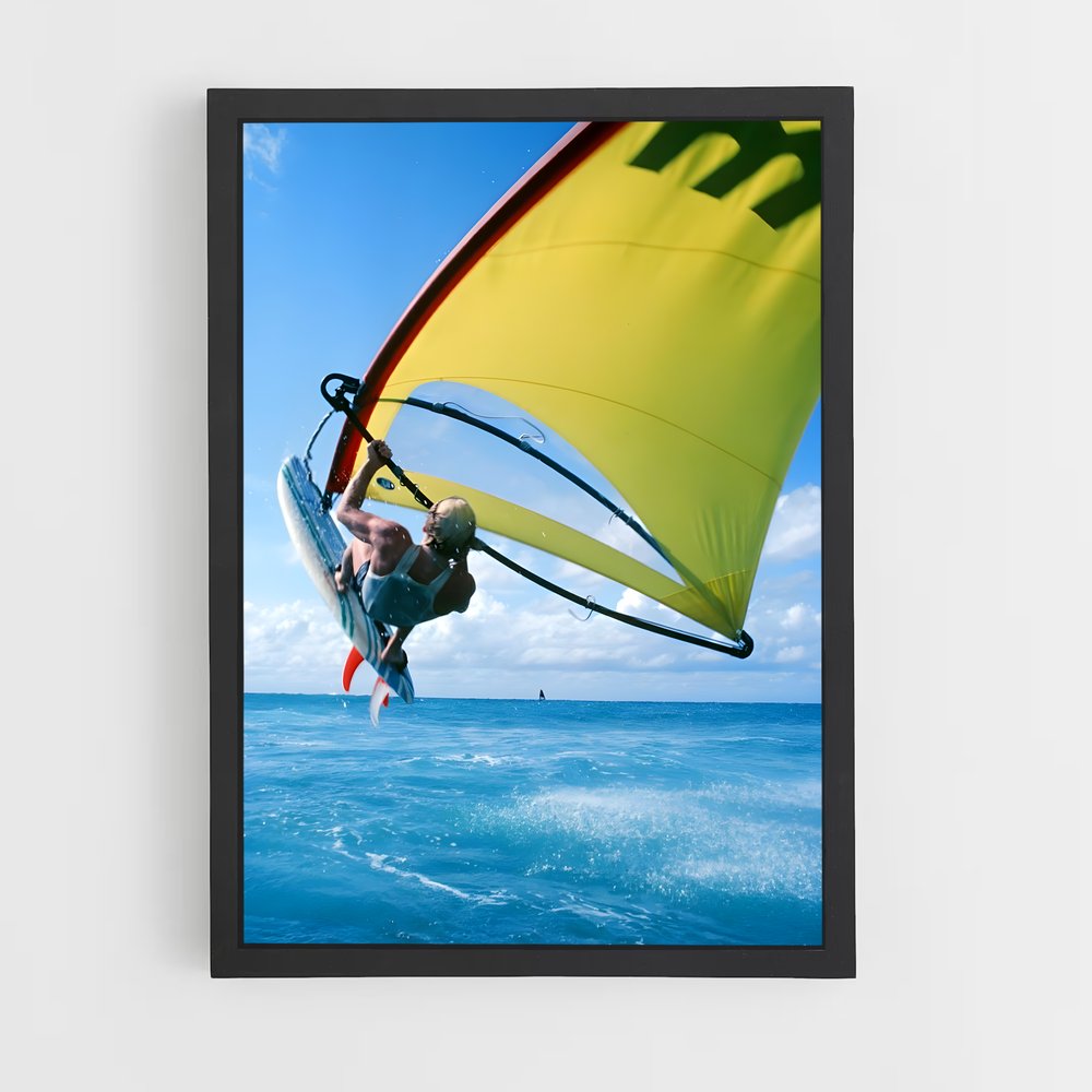 Poster Robby naish enjoués – affiche Planche à voile (vue 2)